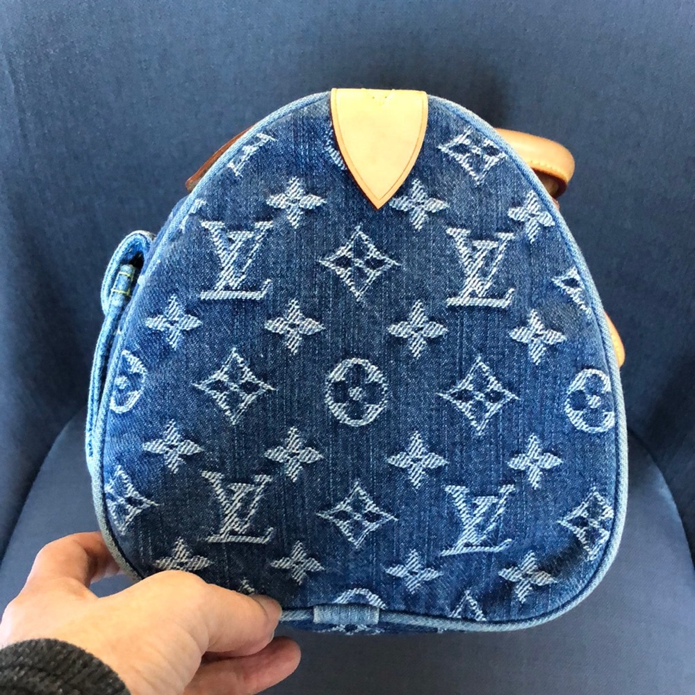 🌸🌸 STUNNING 🌸🌸 Louis Vuitton Denim Neo Speedy - Picture 7 of 16